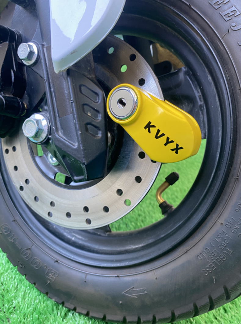 KVYX stainless steel disc brake lock motorcycle lock electric car lock battery car lock bicycle lock disc brake disc lock