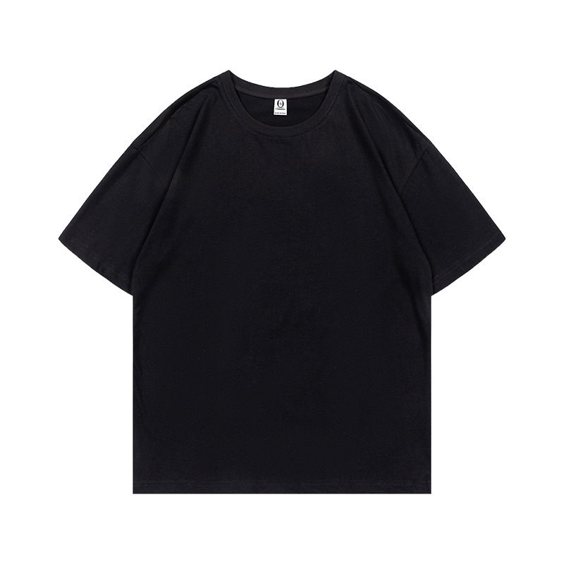 230g de peso pesado, talla europea, herramientas de manga corta, ropa de trabajo, ropa de trabajo, camisa publicitaria, camiseta de algodón con cuello redondo, logotipo impreso personalizado