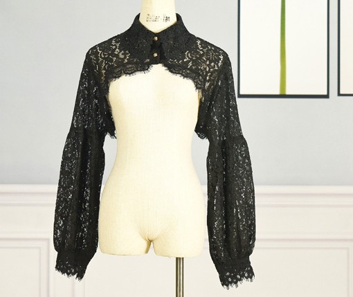 Nuevo estilo falso collar de encaje de las mujeres cuello falso camisa collar estilo coreano collar de encaje decorativo Otoño e Invierno suéter collar