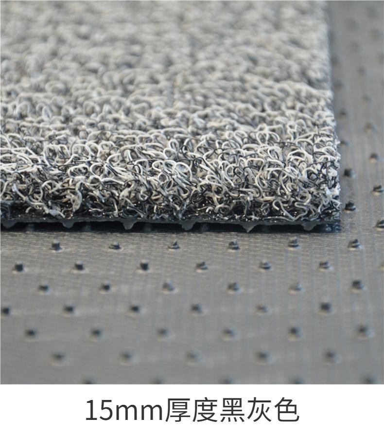 Thickened silk loop floor mat, extra-thick foot mat for home use, entrance door, elevator corridor carpet, car floor mat, can be cut to size