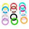 A variety of sizes baking paint color alloy spring buckle circular opening connecting card ring book circles DIY accessories