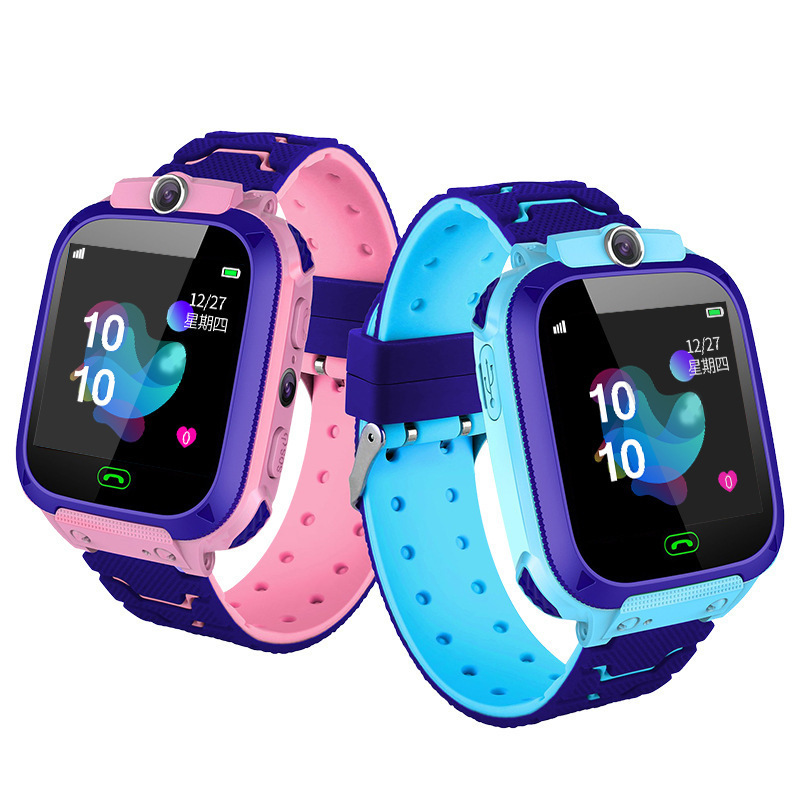 Foreign Trade Model English Children's Smart Phone Watch Q12 Cross-Border Genius Positioning Call Small Smartwatch Kid Foreign Trade Model English Children's Smart Phone Watch Q12 Cross-Border Genius Positioning Call Small Smartwatch Kid
