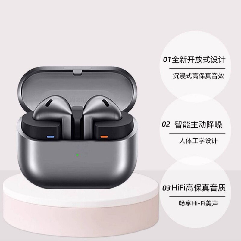 26 New Cross-Border Buds3Pro Wireless Bluetooth Earphones In-Ear Noise-Cancelling High-Quality Earphones Suitable for Samsung