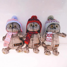 玩具跨境巴迪猫批发商场超市家里摆设安抚玩偶抓娃娃机礼物玩具