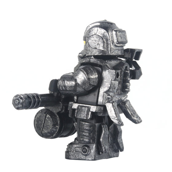 Subway Boy Level 7 Set of Building Blocks Kid Peace Elite Flame Knife Level 7 A Removable Doll Toy