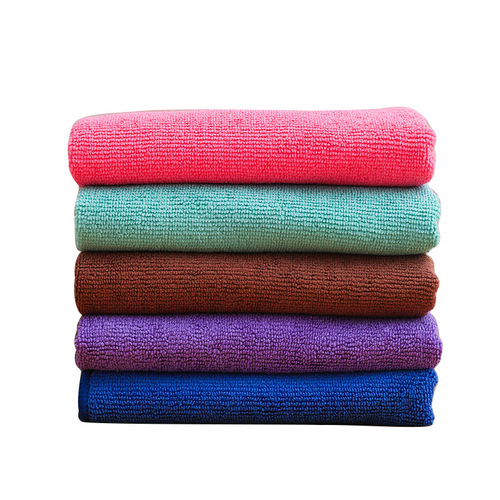 Wholesale Superfine Fiber Car Wash Towel Household Cleaning Home Cleaning 5 Colors Cleaning Rag Thick Dishwashing Towel Wholesale