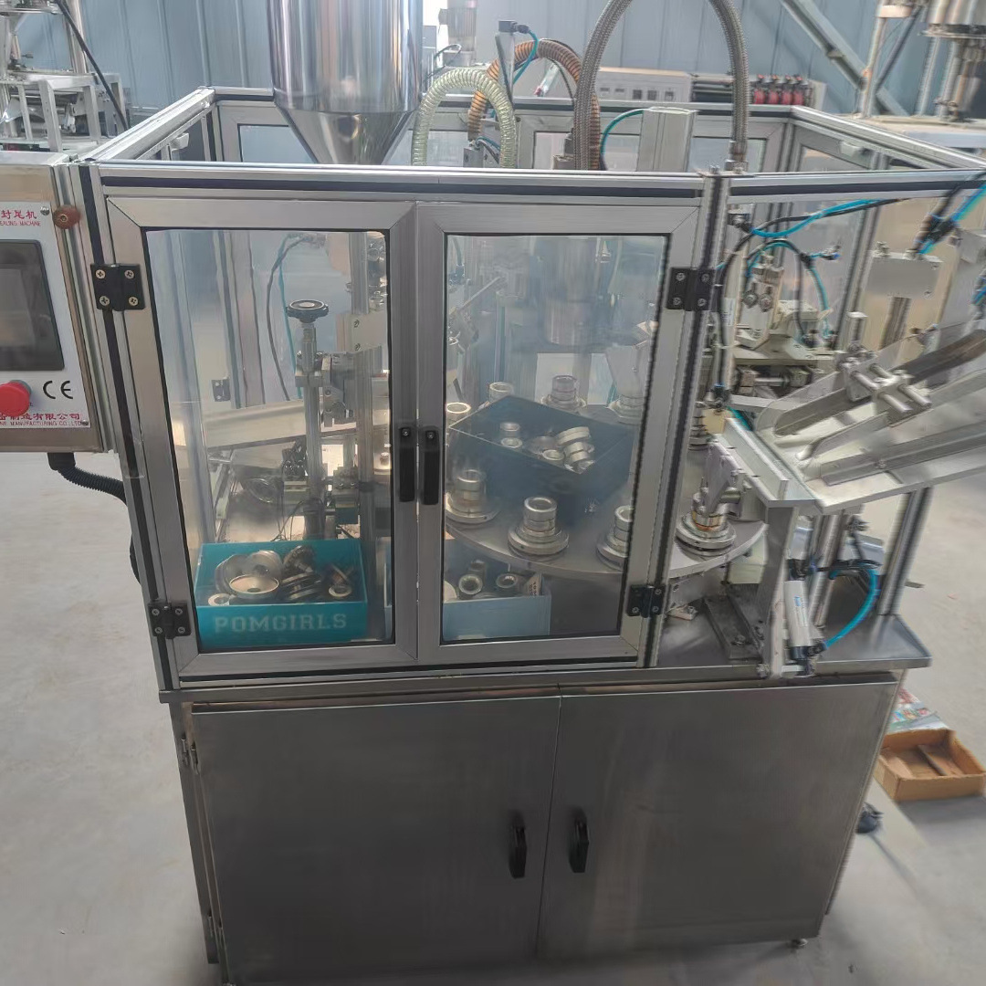 软管罐装封尾机，目前还有多台，需要的老板可以联系我了，