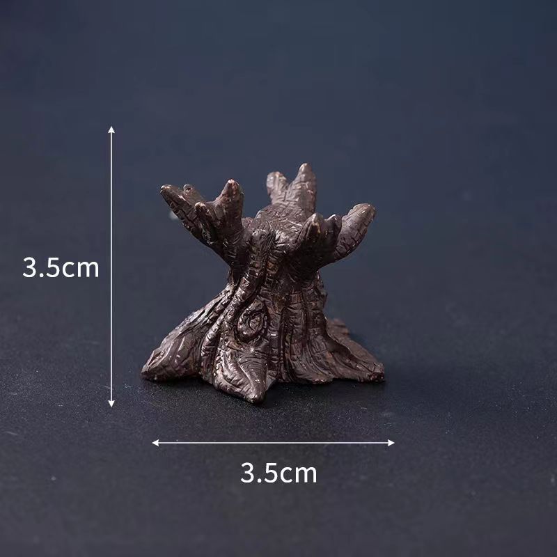 Hogar Escritorio Decoración creativa Tema de Halloween Pequeños adornos al por mayor Resina Calavera Hueso Resurrección Momia