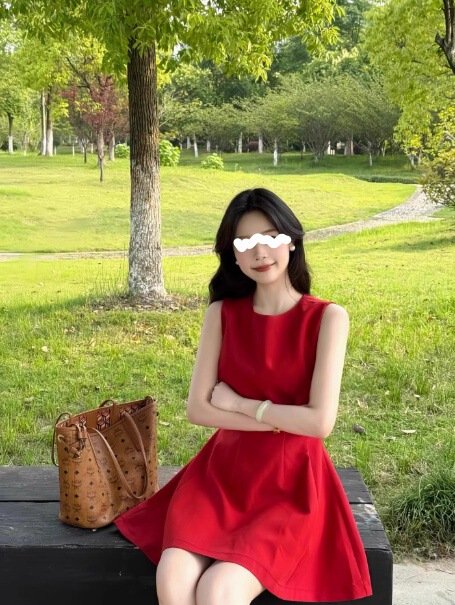 レッドスリムドレス女性のウエスト痩身スカートチュチュスカート 2025 新しい夏のホットスタイルベイウィー微赤いスカート|undefined