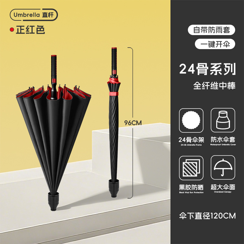 全自动晴雨伞批发劳斯莱斯加厚加大号开收两用热卖遮阳伞长柄雨伞|undefined