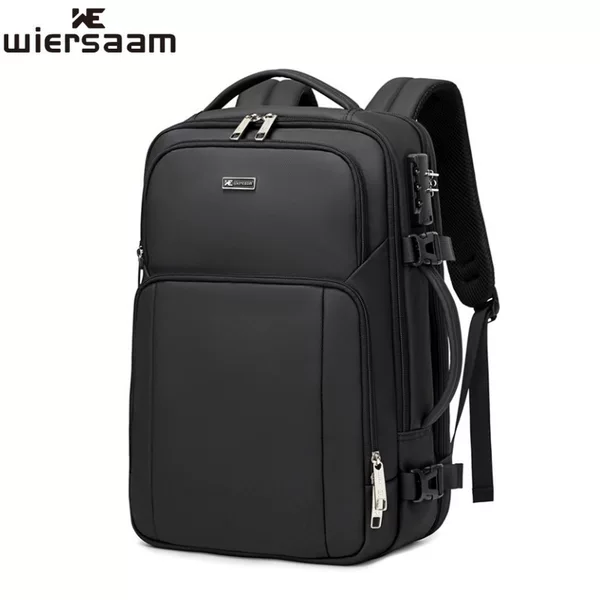 New High-end Business Backpack Men's High-end Sense Waterproof Backpack Large Capacity Travel Multi-functional Anti-theft Computer Bag