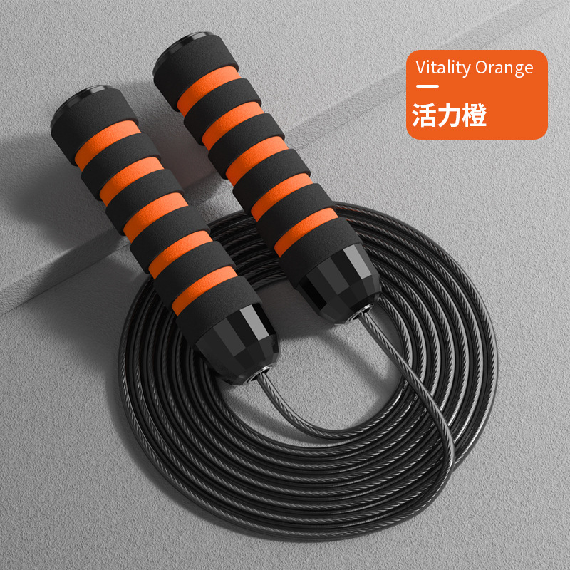 생생한 오렌지색/전체 길이 3m ——강철 와이어 로프