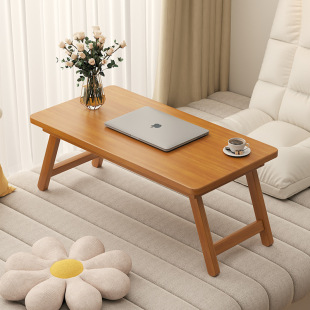 Bay window small tea table foldable Japanese tatami short table home living room tea table bed small table