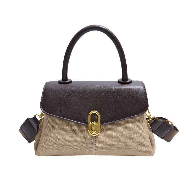 2025 invierno nuevo estilo coreano bolso de mano pequeño bolso de hombro casual retro de mujer moda empalme mochila image 6