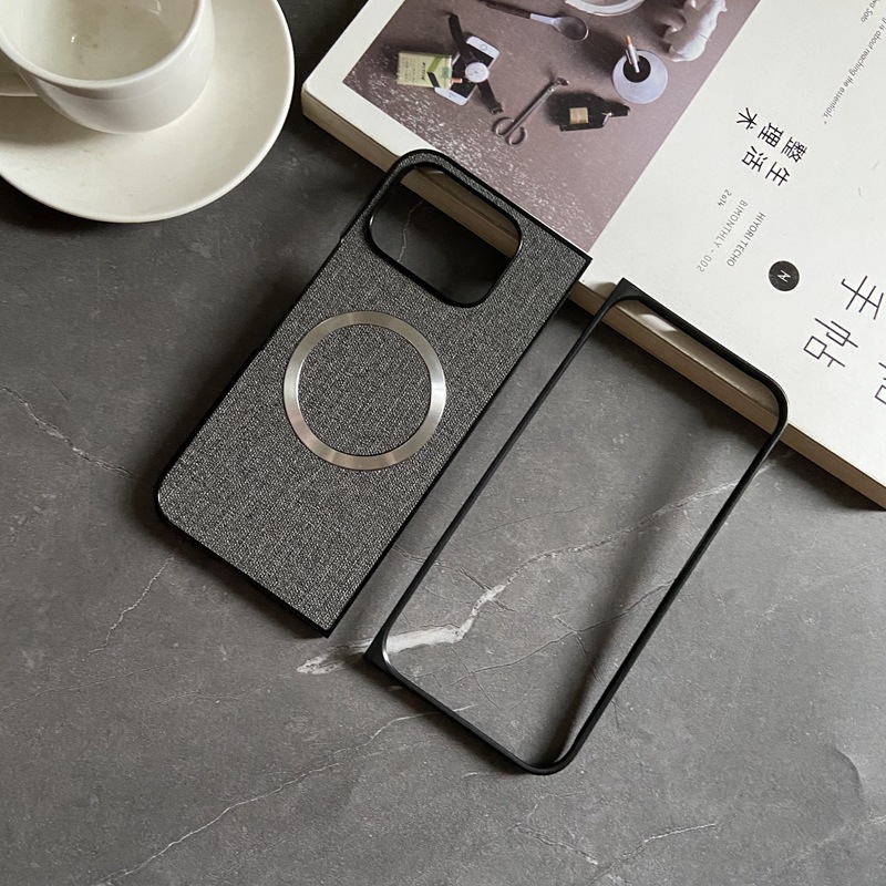 Magnetic fabric pattern YUAN color-grey