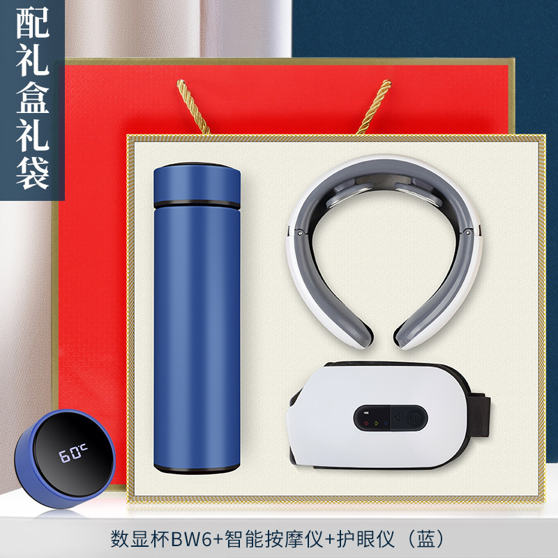 Empresa Reunión Anual negocio regalo reunión actividad ventosa traje protección para los ojos masajeador aniversario celebración mano regalo traje