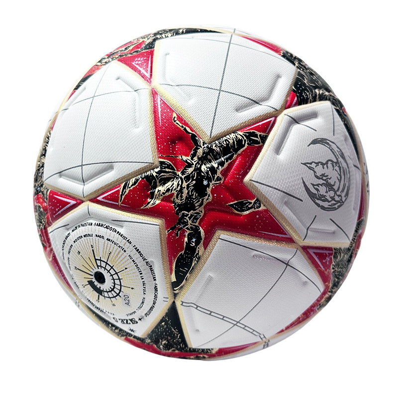 No.5 Copa del Mundo de fútbol Liga de Campeones Premier League fútbol transfronterizo adhesivo en caliente pu personalizado image 17
