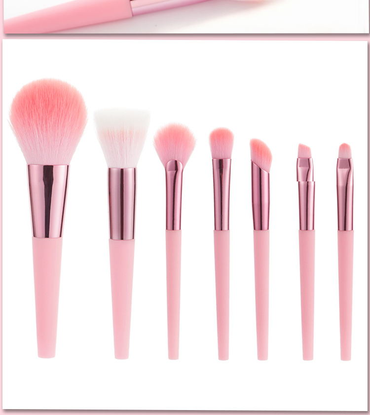 Cangzhou portable makeup brush set, mini soft-bristled powder brush, eyeshadow brush, foundation brush, makeup set brush, beauty tools undefined
