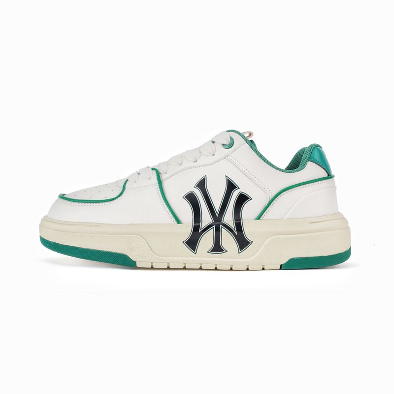 莆田靴 NY ヤンキース ダッドシューズ MLB ロートップ シニアシューズ 厚底 高め ホワイトシューズ 男女兼用 スポーツスニーカー|undefined