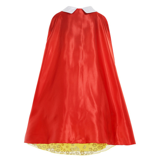 Little Girl Snow White Dress Children Frozen Long Sleeve Autumn Winter Halloween Costume Children's Day One Piece