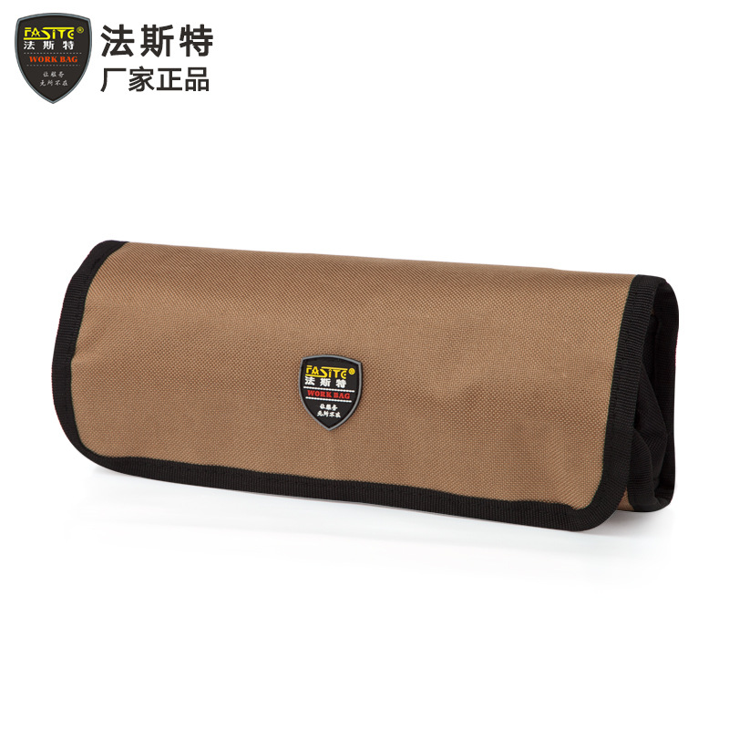 Más rápido Oxford rollo de tela bolsa simple kit de herramientas pequeña bolsa de trabajo bolsa de bolsillo bolsa de embrague PT-N058