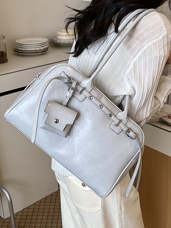 Bolsos de hombro de alta calidad de gran capacidad para mujeres nuevos viajes diarios simples para caminar en la calle para trabajar bolsas de viaje