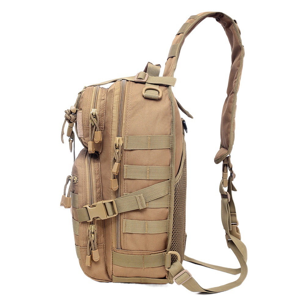 Deportes al aire libre cámara de observación de aves bolsa de almacenamiento ventiladores militares camuflaje multi-función táctica bolsa de hombro de gran capacidad bolsa de pecho