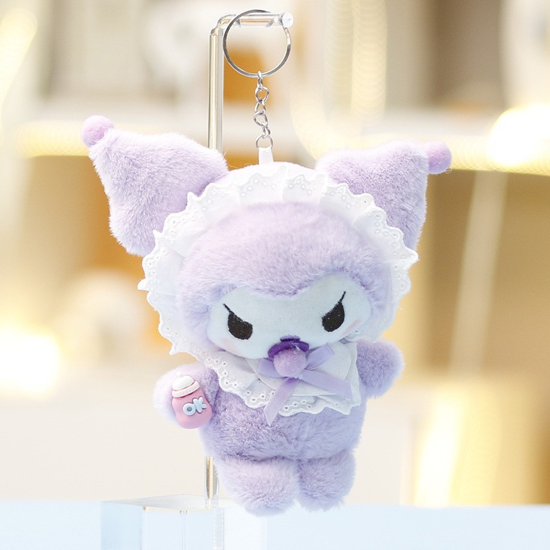 Kurome Melody Canela Perro Japonés Internet Celebridad Peluche Muñeca Sanrio Muñeca Colgante Venta al por mayor