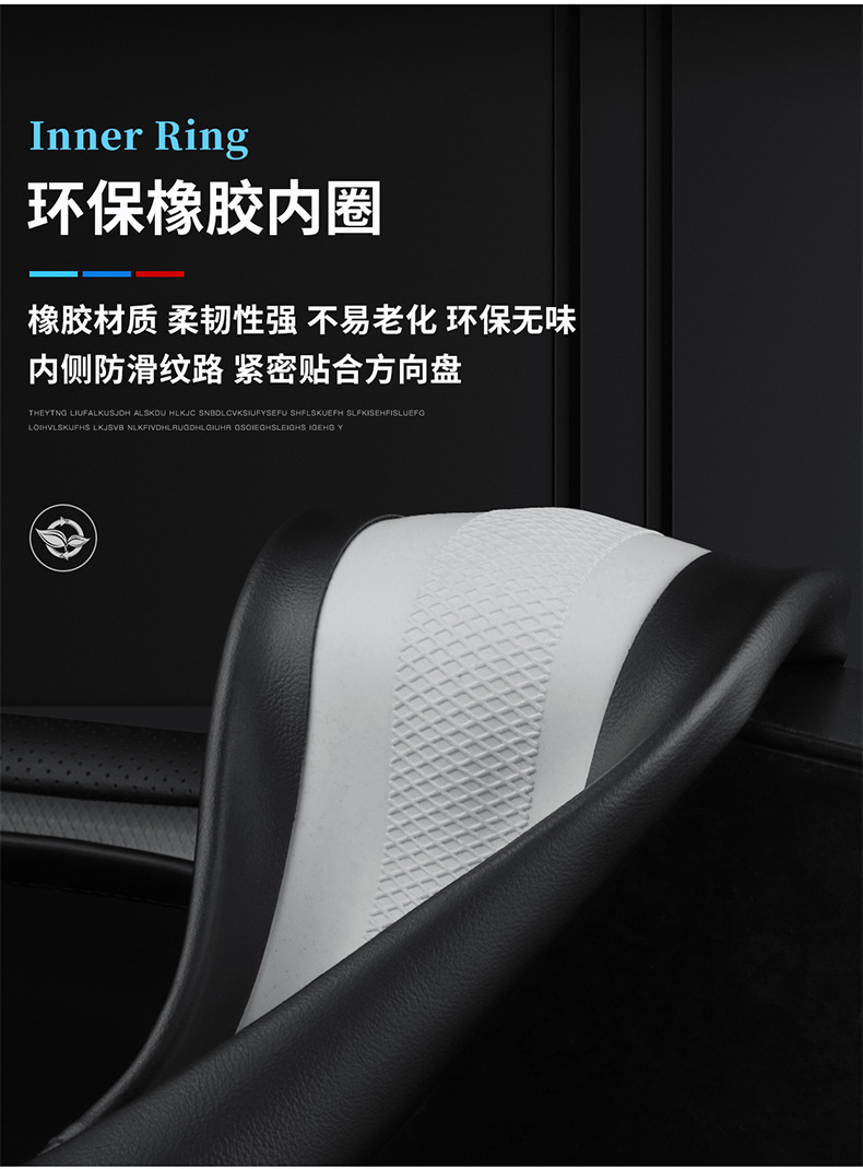 Suitable for Haval Steering Wheel Cover Genuine Leather H6 H2H5 H7L H4H9H1H8M6 Modified Haval Car Handlebar Cover