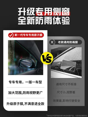 film, rainproof magic tool for — Rearview mirror rainproof sticker