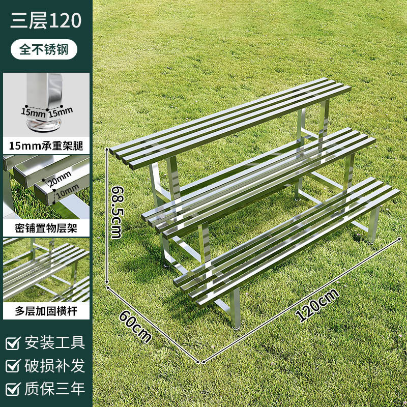 Estante de flores de acero inoxidable de hierro forjado Estante de almacenamiento Balcón Patio al aire libre Escalera de pie Estante de maceta de varias capas