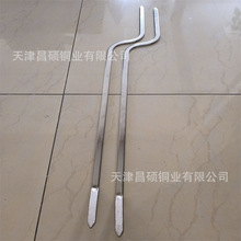 紫铜管厂家 散热烧结管 镀锡扁铜管 高效节能热传导好 长度90厘米