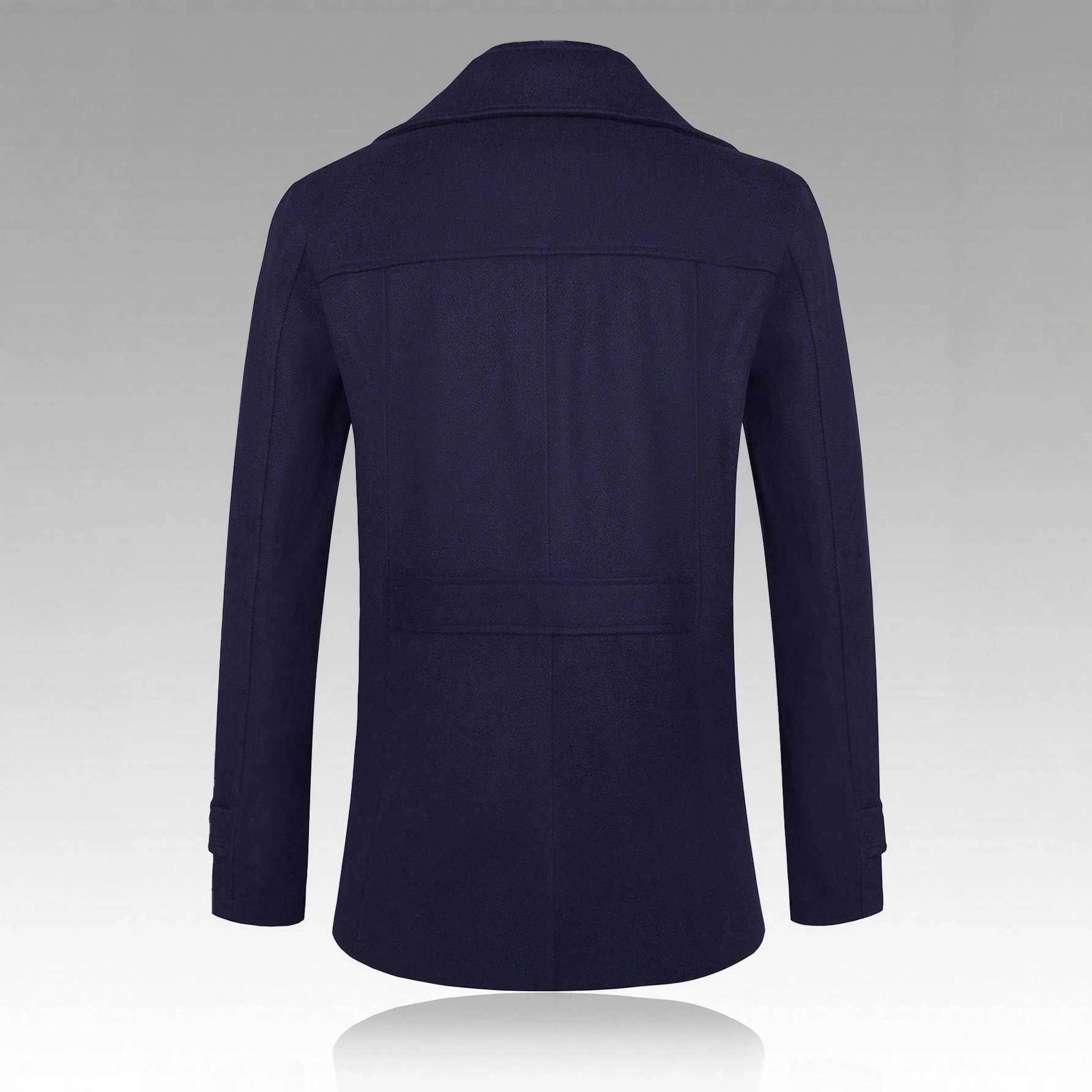 Herfst/Winter 2025 Internationale Handel Grensoverschrijdende Europese en Amerikaanse Herenkleding Wollen Jas met Rits Zakelijk 240804_voghion.com