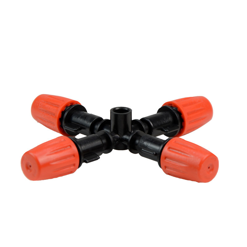 Cuatro boquillas naranja sin impuestos