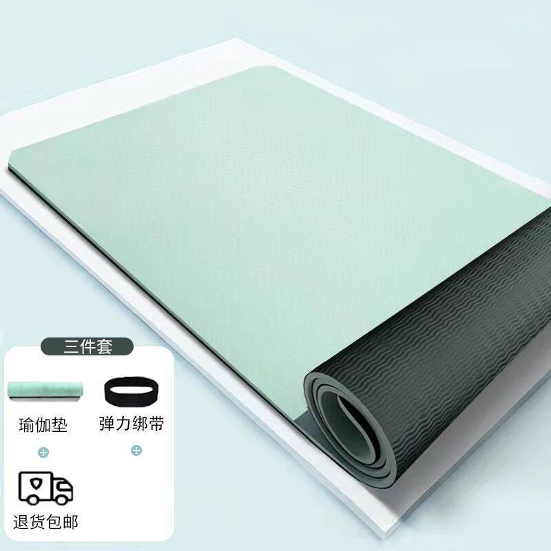 청녹색 [요가 매트 + 탄력 밴드] --- 카운트다운 특가