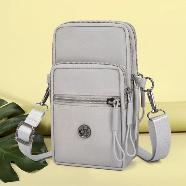 Cross-Border Wholesale Summer Fashion Mobile Phone Bag, Coin Purse, Korean-Style Oxford Cloth Small Bag, Shoulder Bag, Versatile Crossbody Bag