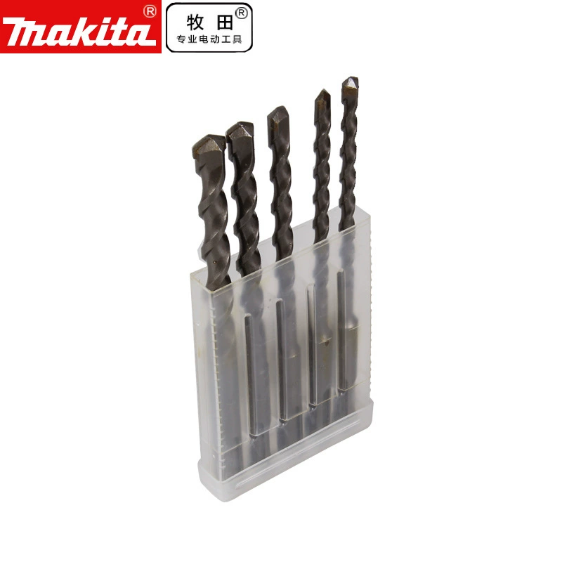✅84GG wholesale electric hammer 5 pieces impact drill D-36049 round handle four-pit drill bit 14 pieces pointed chisel flat chisel 13 pieces D-