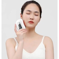電動ミニスクレーピング器具、腱を浚渫するための石加熱、首と顔の温湿布マッサージャー、振動マッサージスクレーピング器具