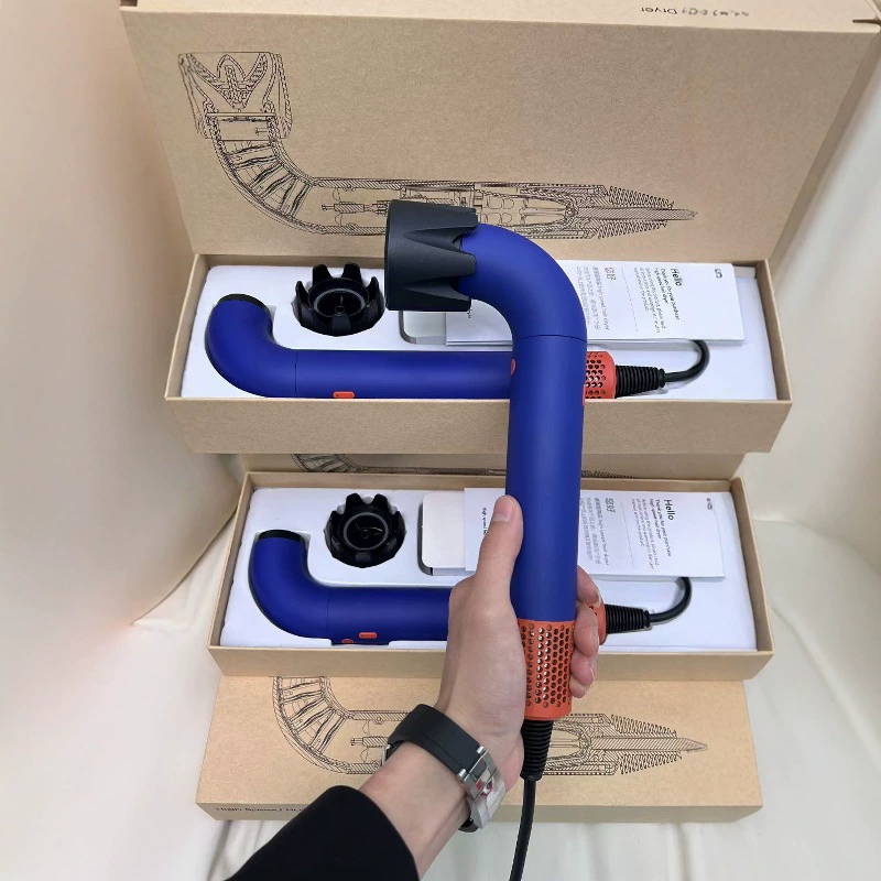 Hair dryer Huaqiangbei HD18, фортуна гидрообразование? водяная изогнутая труба форма, бытовой уход за волосами с отрицательными ионами, тихий, высокая скорость, большой воздушный поток