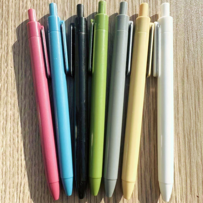 Publicidad pluma personalizada push gel pluma impresa logotipo Morandi color negocio regalo firma pluma al por mayor