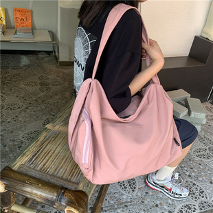 Japanese and Korean Style Harajuku Style Ins Backpack Women's Fashionable Port Large Capacity Shoes for Men Crossbody Bag Female Student Yoga Bag