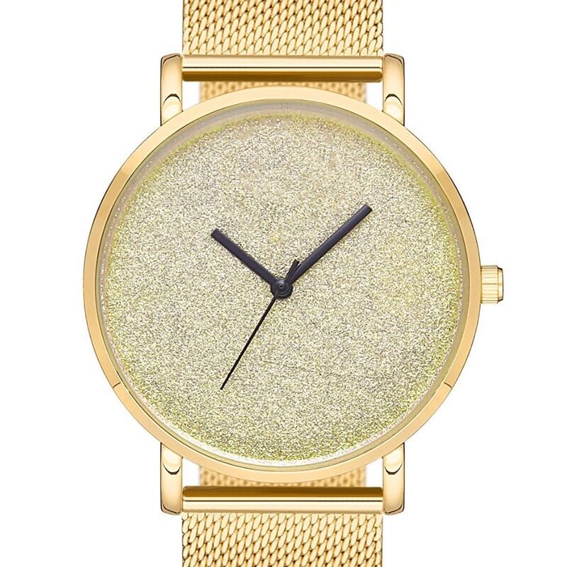 Simple and Trendy Small Moon Pointer Watch Milky Way Star Watch Girl Girl Girl Girl Student Korean Style