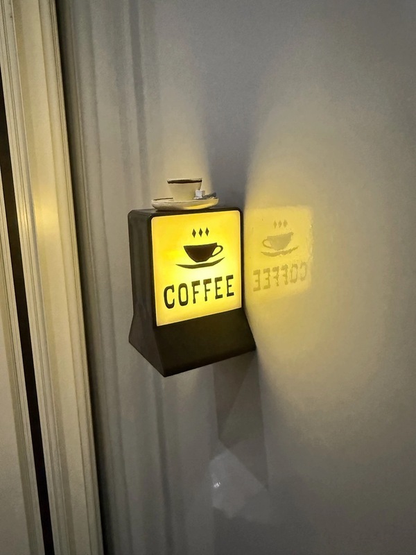 アメリカンコーヒーショップコーヒー冷蔵庫マグネットコーヒーライトブランドヒーリングナイトライト装飾装飾品|undefined