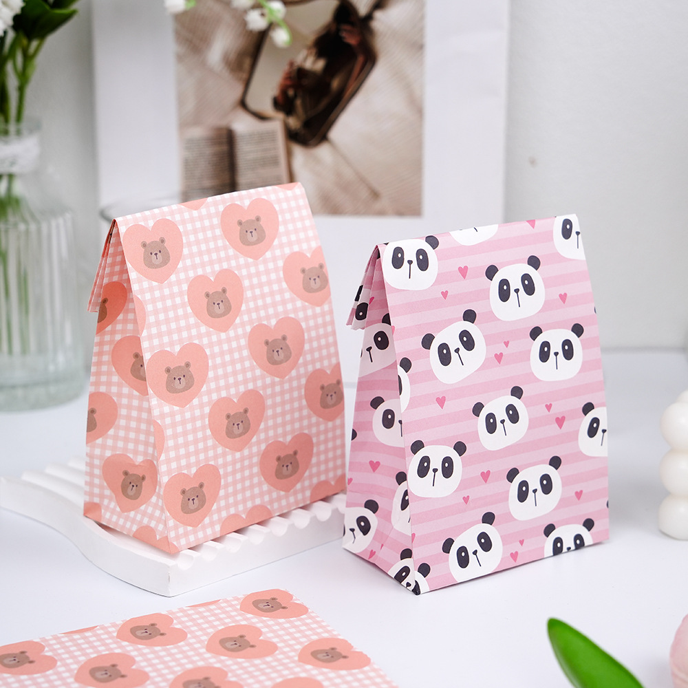 Paper Bag Classification Cute Cartoon Paper Party Gift Wrapping Supplies