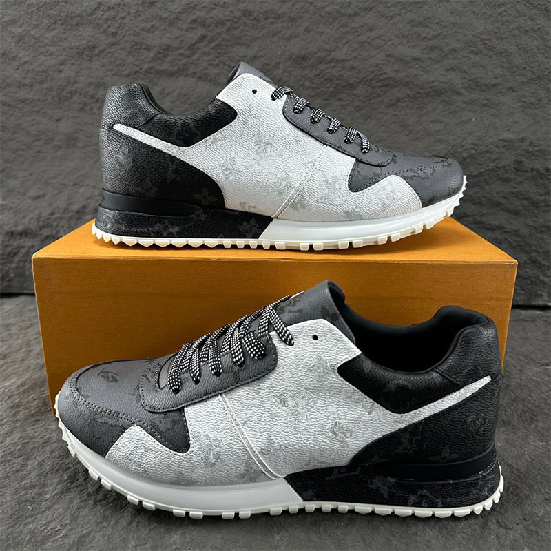 In-Stock Run Away Sneakers Men's High-Top Sports Casual Shoes Couple Style Thick-Soled Comfortable Export Shoes