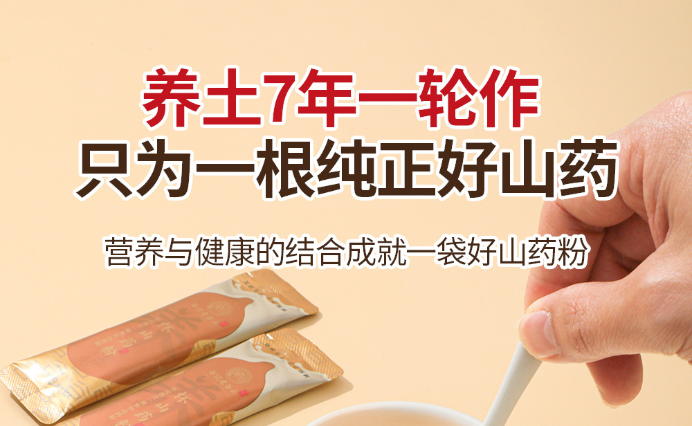 Iron Stick Yam Powder Huai Shan Yao Chinese Yam Instant Drink Powder 300g quality and texture