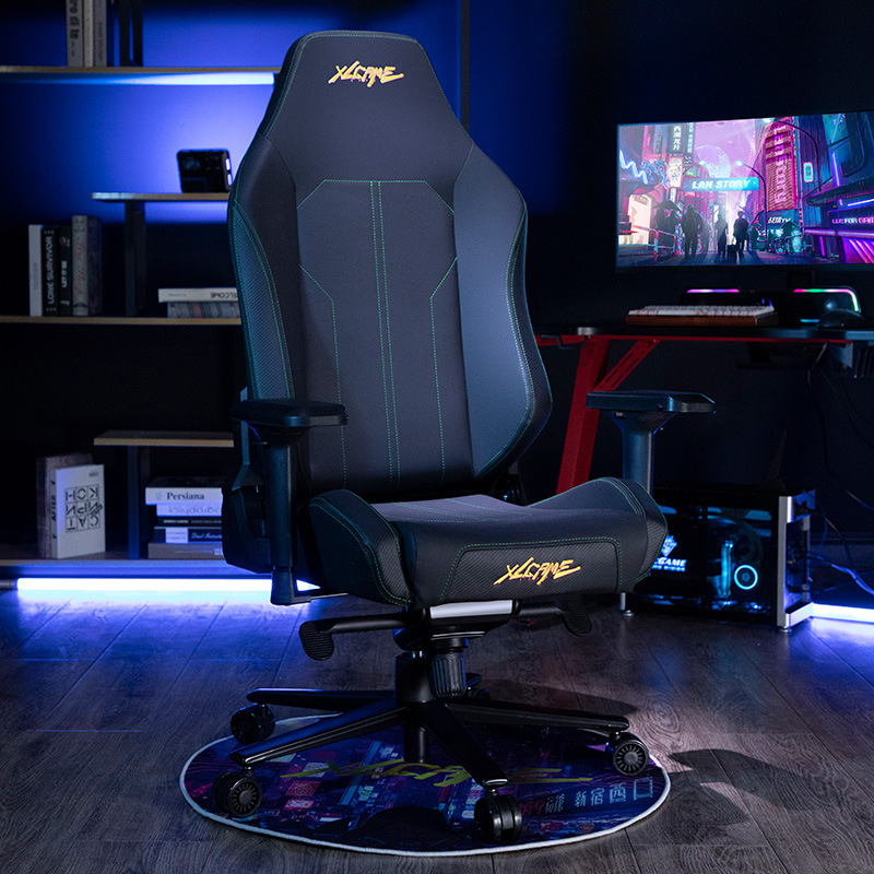 E スポーツチェアホームコンピュータチェア快適な人間工学に基づいたオフィスチェアパンク E スポーツゲームシート|undefined