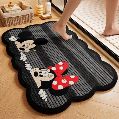 dirt-resistant and durable Avtomobil döşəmə paspasları - mickeys-house-of-wonders-waves-4060cmsecond-generation-diatom-mud