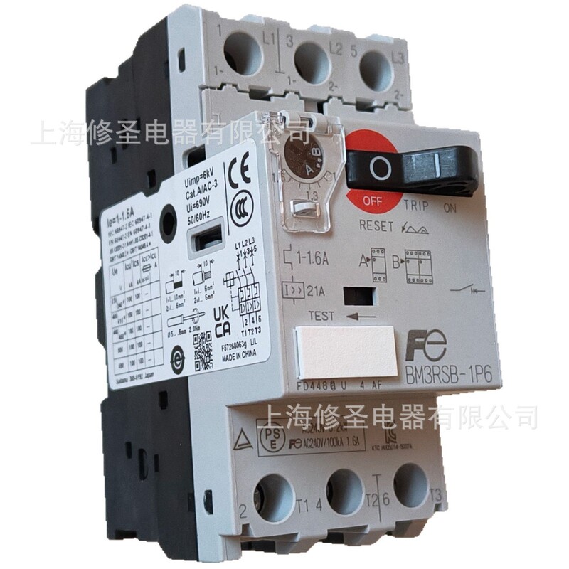 Only genuine goods Fe Motor Protection low voltage circuit breaker BM3RSB series Fuji brand new original invoice can be issued