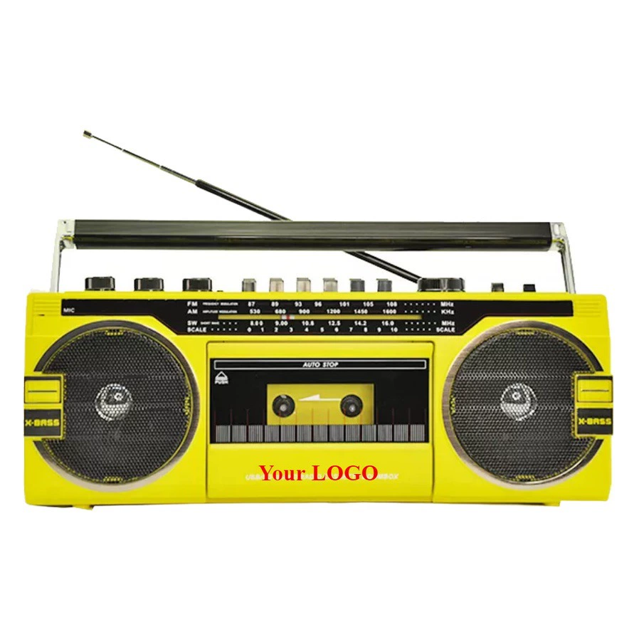 Кассетный магнитофон PX-149 с функцией радио и двойной записью, ретро-дизайн, для трансграничной торговли на Amazon